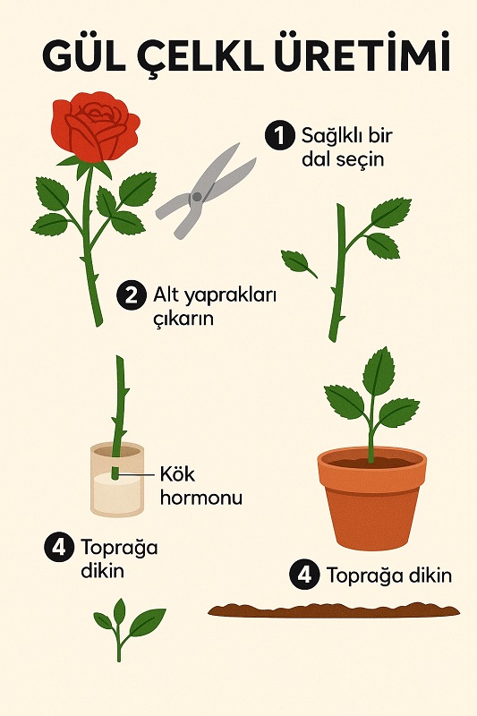 Gül Yetiştirme Rehberi - Çelik üretim